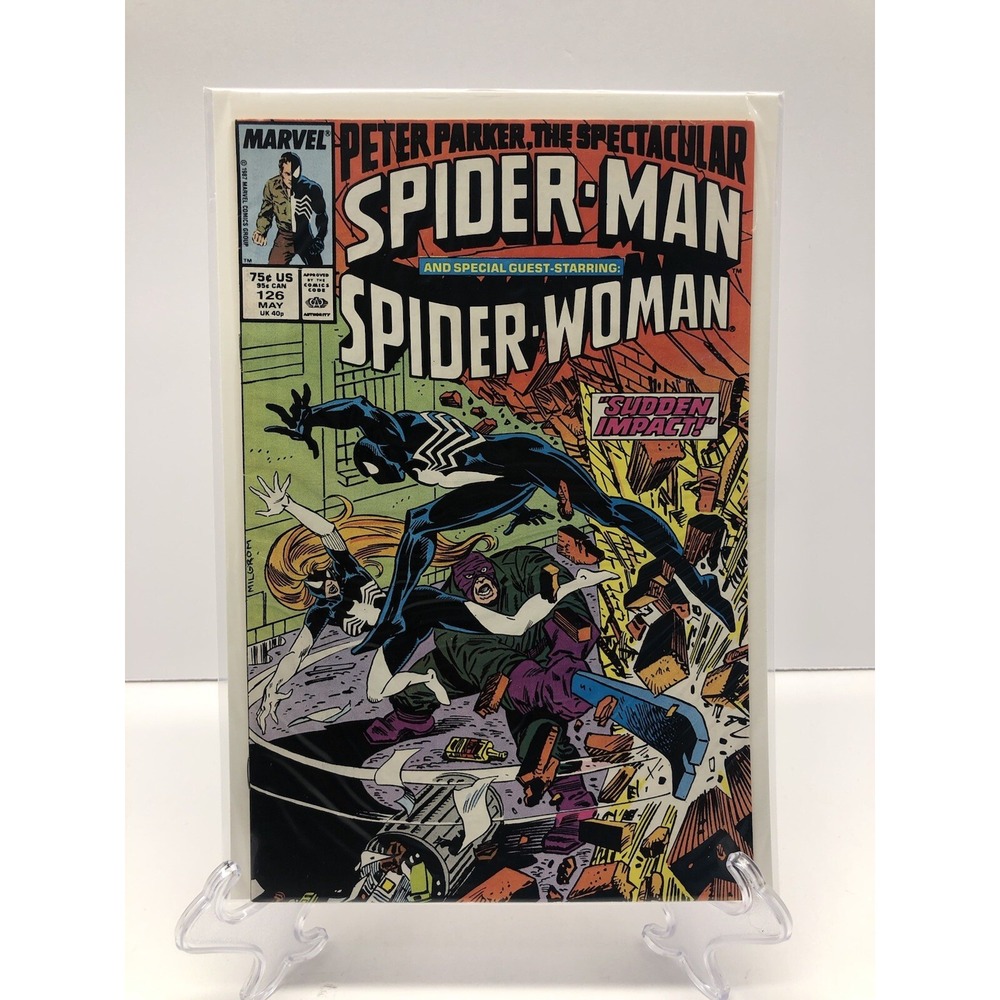 Peter Parker The Spectacular Spiderman #126 1987